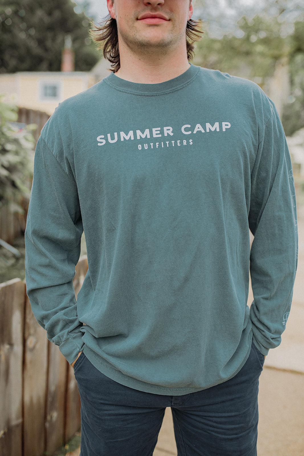 Summer Camp Icon Long Sleeve