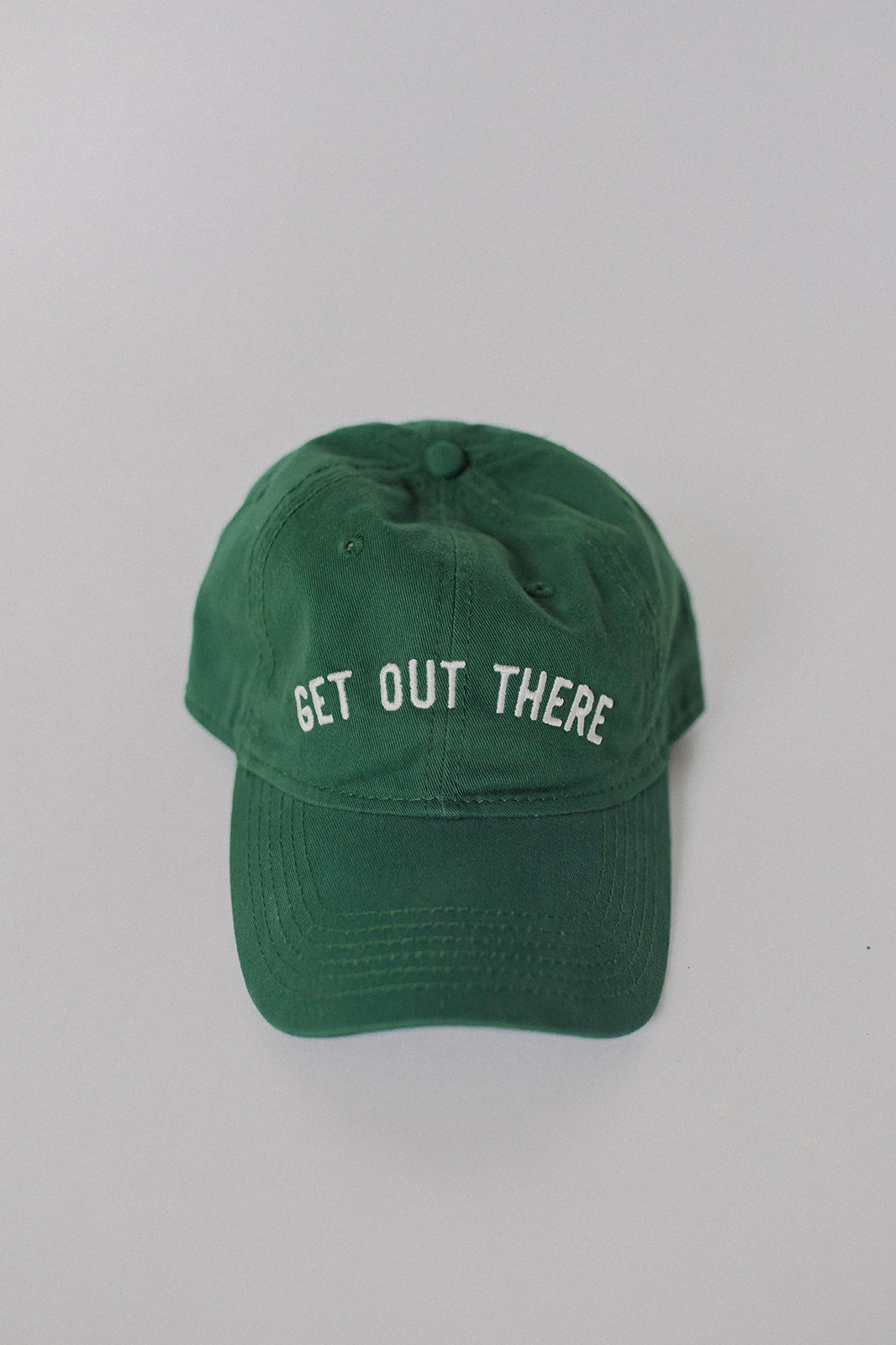 Get Out There Baseball Cap